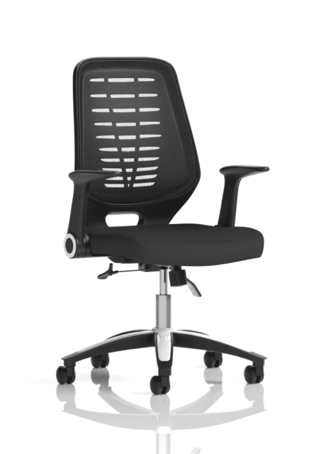 OE - Relay Medium Mesh Back Task Operator Office Chair with Arms